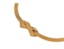 Tiffany & Co. Vintage 14k Yellow Gold Wonderful Vintage Mesh Knot Necklace, By Grosse Germany