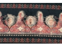 Loro Piana Beautiful Black Cashmere And Suede Edged Throw