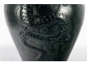 Chinese Style Ceramic Vase With Dragon Relief