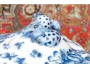 Decorative Twin Handled And Footed Vegetable Tureen With Lid