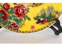 Decorative Chinese Decorative Porcelain Plate With Peacock Motif