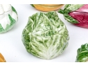 Fourteen Italian Hand-painted Naturalistic Vegetable Form Lidded Bowls Including Vietri