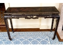 Antique 19th C. Chinese Lacquered Console Table