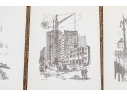 Vintage 1973-74 DDR Portfolio Of Prints Along With A Collection Of Other Prints