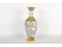 Reproduction Qianlong Rose Famille Porcelain Vase