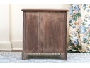 Banded Mahogany Bachelors Chest