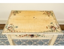 Whimsical Painted French Country Accent Table