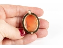 ** Lot Updated** Gold Filled Cameo Pendant Necklace