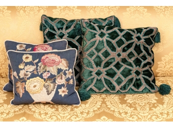 Collection Of 2 Pairs, Four Accent Pillows