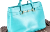 Vintage Gucci leather handbag with dust cover bag for storage  | BRG